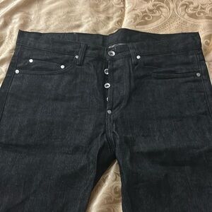 A/Doublewood/Project Mens Black Jeans. 34x36.